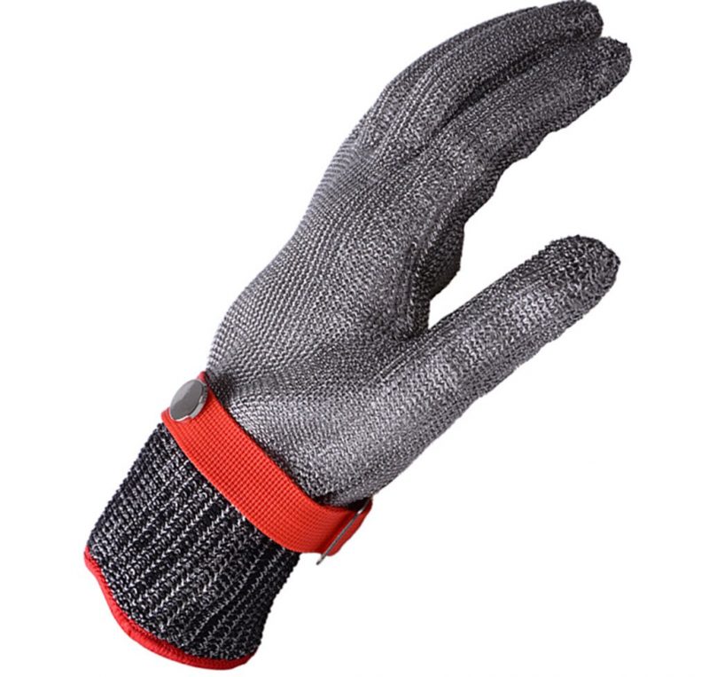 Household-Gloves-Safety-Cut-Proof-Stab-Resistant-Stainless-Steel-Gloves-Metal-Mesh-Butcher-Dishwashing-Rubber-Waterproof